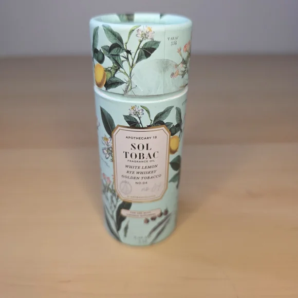 Anthropologie Sol Tobac White Lemon Bath Soak - Mint Green - Picture 1 of 4